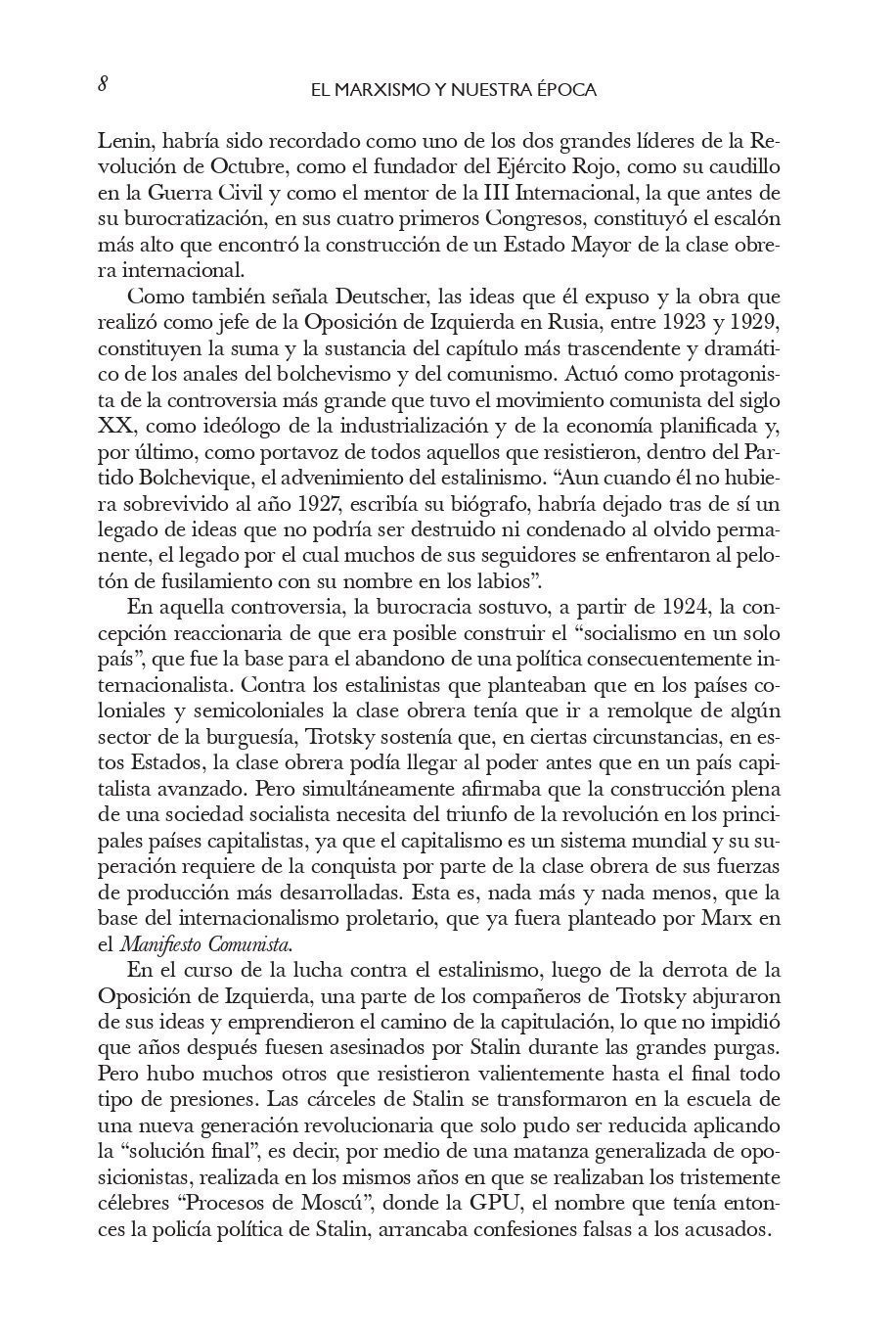 el marxismo y nuestra época (compilación)
