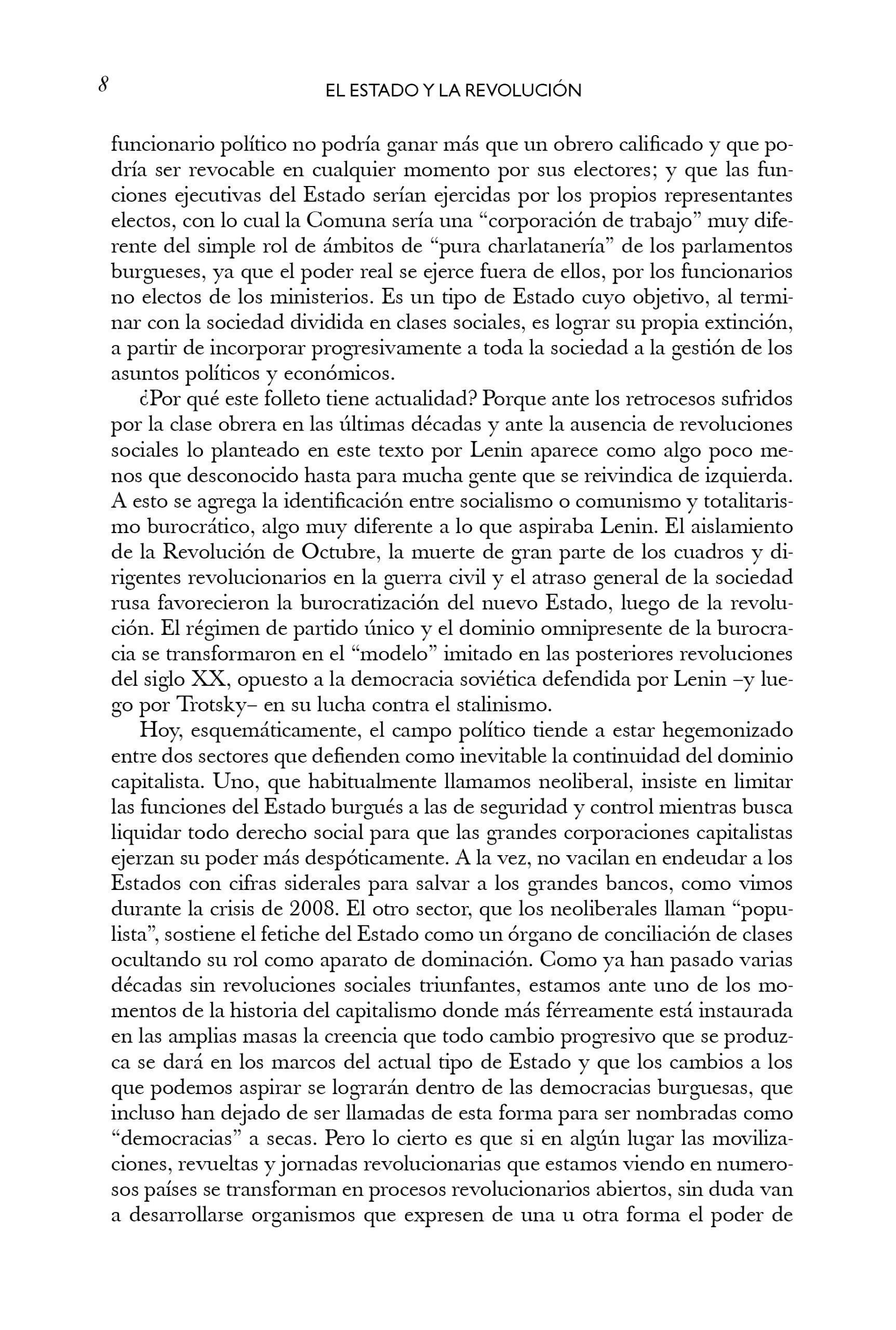 el estado y la revolución