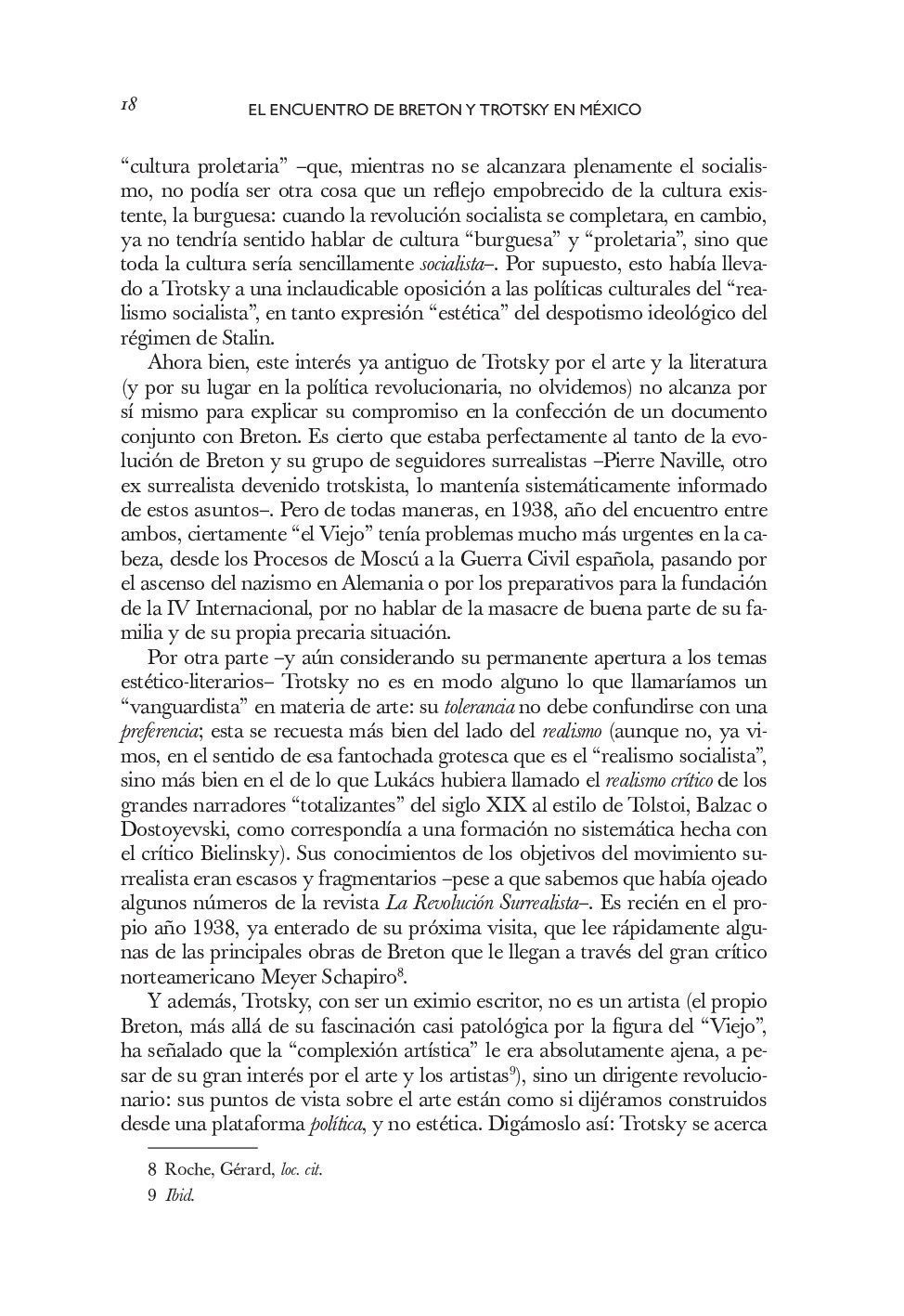el encuentro de breton y trotsky en méxico