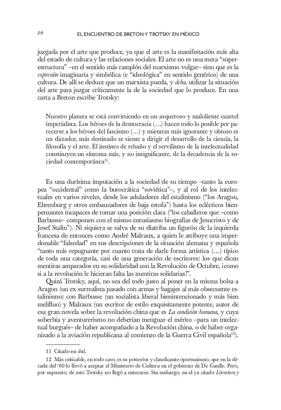 el encuentro de breton y trotsky en méxico